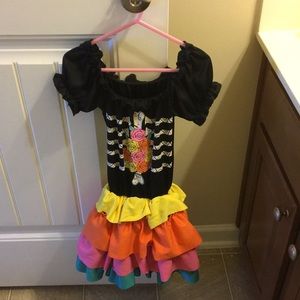Girls Halloween costume day of the dead girl